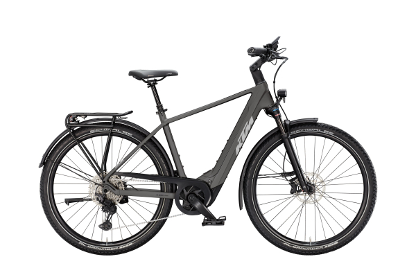 KTM Macina Gran 810 800Wh Elektromos Trekking Kerékpár - Machine Grey Matt - szürke