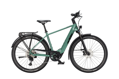 KTM Macina Gran 810 800Wh Elektromos Trekking Kerékpár - Oxygen Green - zöld