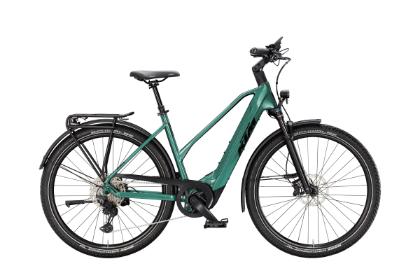 KTM Macina Gran 810 Női 800Wh Elektromos Trekking Kerékpár - Oxygen Green - zöld