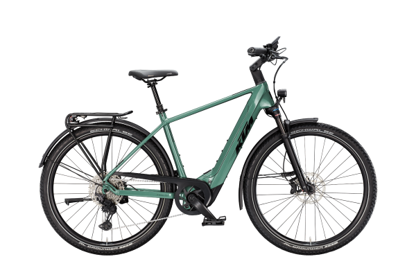 KTM Macina Gran 810 Unisex 800Wh Elektromos Trekking Kerékpár - Oxygen Green - zöld