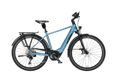 KTM Macina Style 810 Di2 800Wh Elektromos Trekking Kerékpár - Steel Blue Matt - kék