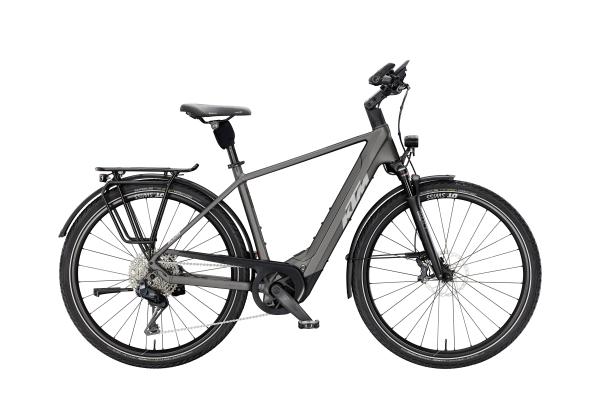KTM Macina Style 810 Di2 800Wh Elektromos Trekking Kerékpár - Machine Grey Matt - szürke