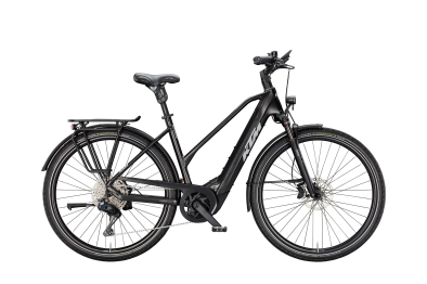 KTM Macina Style 820 XL Di2 Női 800Wh Elektromos Trekking Kerékpár - Diamond Black Matt - fekete