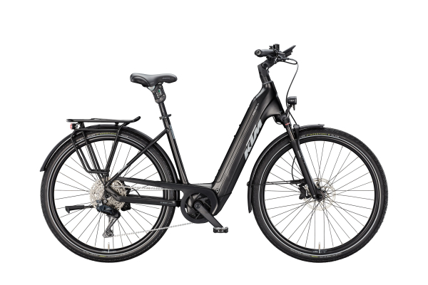 KTM Macina Style 820 XL Di2 Unisex 800Wh Elektromos Trekking Kerékpár - Diamond Black Matt - fekete