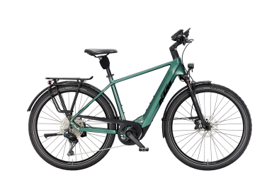 KTM Macina Style 820 Di2 800Wh Elektromos Trekking Kerékpár - Oxygen Green - zöld
