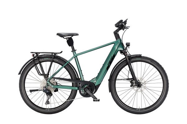 KTM Macina Style 820 Di2 800Wh Elektromos Trekking Kerékpár - Oxygen Green - zöld