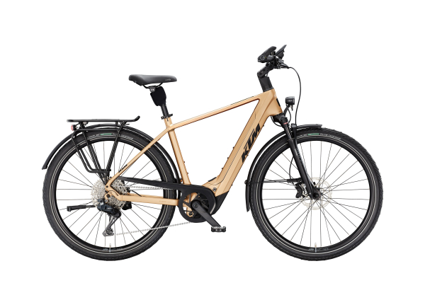 KTM Macina Style 820 Di2 800Wh Elektromos Trekking Kerékpár - Golden Dust Matt - arany