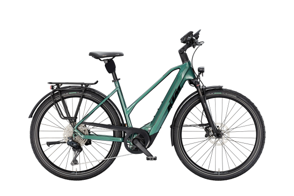 KTM Macina Style 820 Di2 Női 800Wh Elektromos Trekking Kerékpár - Oxygen Green - zöld