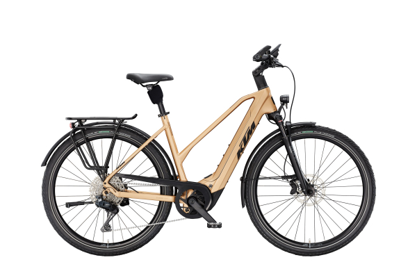 KTM Macina Style 820 Di2 Női 800Wh Elektromos Trekking Kerékpár - Golden Dust Matt - arany