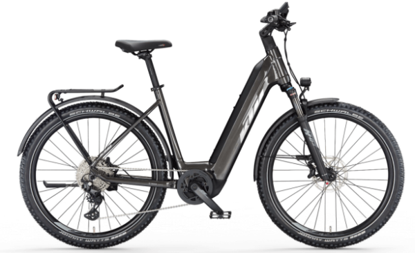 KTM Macina Style 820 Di2 Unisex 800Wh Elektromos Trekking Kerékpár - Machine Grey - szürke