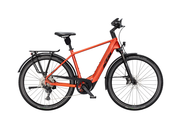 KTM Macina Style 830 800Wh Elektromos Trekking Kerékpár - Burnt Orange Matt - narancssárga