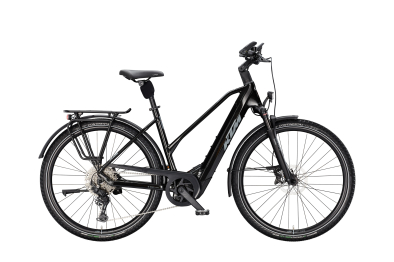 KTM Macina Style 830 Női 800Wh Elektromos Trekking Kerékpár - Diamond Black - fekete
