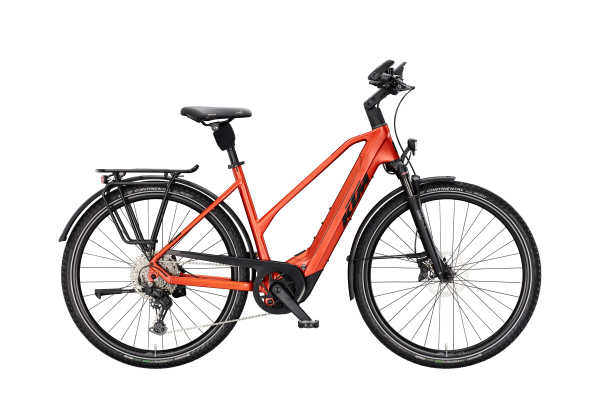 KTM Macina Style 830 Női 800Wh Elektromos Trekking Kerékpár - Burnt Orange Matt - narancssárga