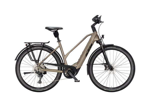 KTM Macina Style 830 Női 800Wh Elektromos Trekking Kerékpár - Oak Matt - barna