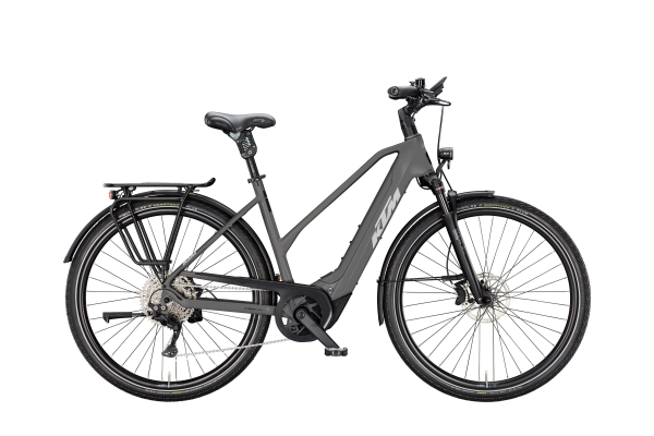 KTM Macina Style 820 XL Női 800Wh Elektromos Trekking Kerékpár - Machine Grey Matt - szürke