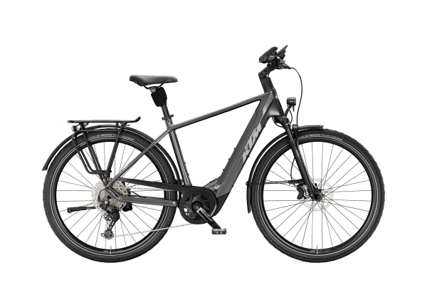 KTM Macina Style 820 800Wh Elektromos Trekking Kerékpár - Machine Grey - szürke