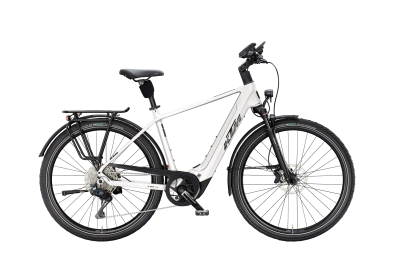 KTM Macina Style 820 800Wh Elektromos Trekking Kerékpár - White - fehér