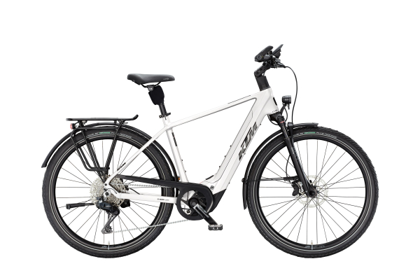 KTM Macina Style 820 800Wh Elektromos Trekking Kerékpár - White - fehér