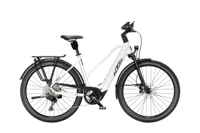 KTM Macina Style 820 Női 800Wh Elektromos Trekking Kerékpár - White - fehér