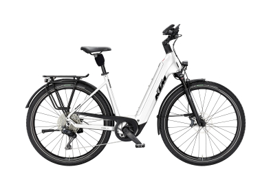KTM Macina Style 820 Unisex 800Wh Elektromos Trekking Kerékpár - White - fehér