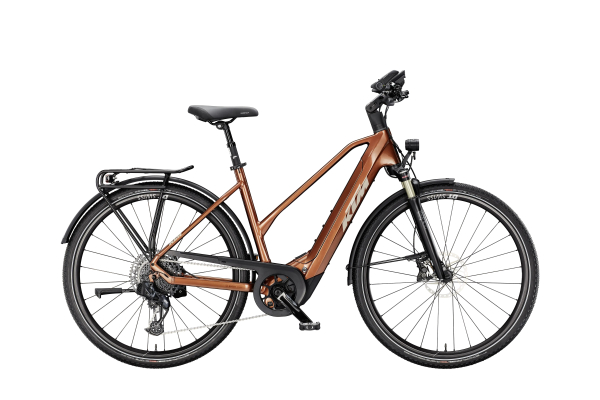 KTM Macina Tour CX 810 GX AXS Női 800Wh Elektromos Trekking Kerékpár - Terra - narancssárga