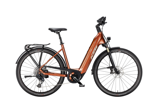 KTM Macina Tour CX 810 GX AXS Unisex 800Wh Elektromos Trekking Kerékpár - Terra - narancssárga