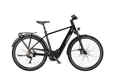 KTM Macina Tour CX 830 800Wh Elektromos Trekking Kerékpár - Diamond Black - fekete