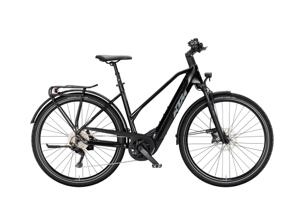 KTM Macina Tour CX 830 Női 800Wh Elektromos Trekking Kerékpár - Diamond Black - fekete