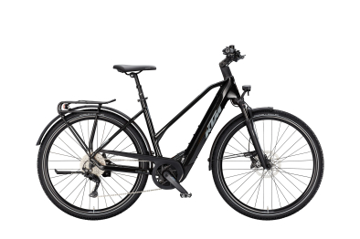 KTM Macina Tour CX 830 Női 800Wh Elektromos Trekking Kerékpár - Diamond Black - fekete