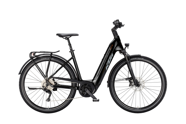 KTM Macina Tour CX 830 Unisex 800Wh Elektromos Trekking Kerékpár - Diamond Black - fekete