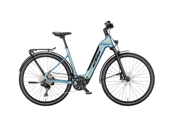 KTM Macina Sport SX Elite Di2 Unisex 400Wh Elektromos Trekking Kerékpár - Velvet Petrol Matt - kék