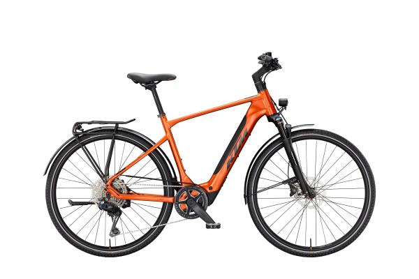 KTM Macina Sport SX 10 Di2 400Wh Elektromos Trekking Kerékpár - Burnt Orange Matt - narancssárga
