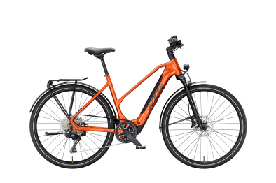 KTM Macina Sport SX 10 Di2 Női 400Wh Elektromos Trekking Kerékpár - Burnt Orange Matt - narancssárga
