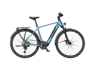 KTM Macina Sport SX 20 400Wh Elektromos Trekking Kerékpár - Steel Blue Matt - kék