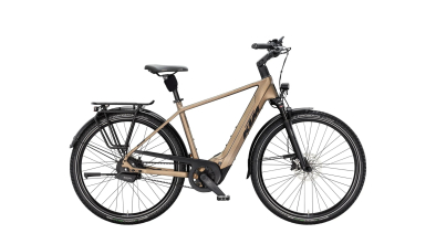 KTM Macina City 810 Belt 800Wh Elektromos Trekking Kerékpár - Olive Pearl Matt - zöld
