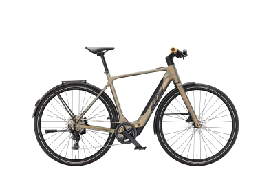 KTM Macina Urbanator SX 400Wh Elektromos Fitness Kerékpár - Olive Pearl Matt - zöld