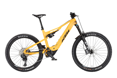 KTM Macina Prowler Elite Di2 29/27,5 800Wh Elektromos Fully MTB Kerékpár - Shredded Wheat Matt - sárga