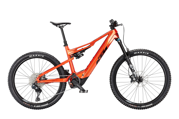 KTM Macina Kapoho Elite Di2 29/27,5" 800Wh Elektromos Fully MTB Kerékpár - Burnt Orange - narancssárga