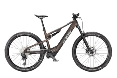 KTM Macina Lycan 871 Di2 27,5 800Wh Elektromos Fully MTB Kerékpár - Mars Black Matt - fekete