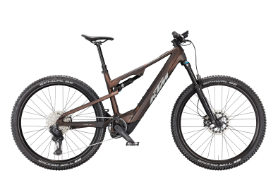 KTM Macina Lycan 891 Di2 29 800Wh Elektromos Fully MTB Kerékpár - Mars Black Matt - fekete