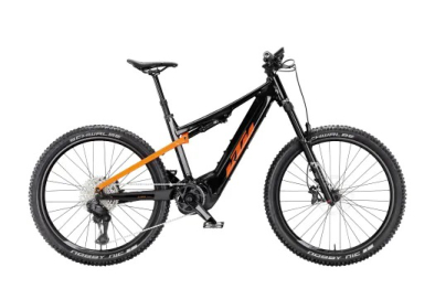 KTM Macina Lycan 771 Di2 27,5 750Wh Elektromos Fully MTB Kerékpár - Flaming Black - fekete