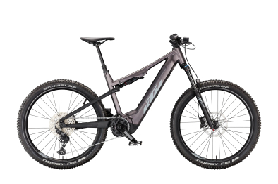 KTM Macina Lycan 773 L 27,5 750Wh Elektromos Fully MTB Kerékpár - Elderberry+Black Matt - lila