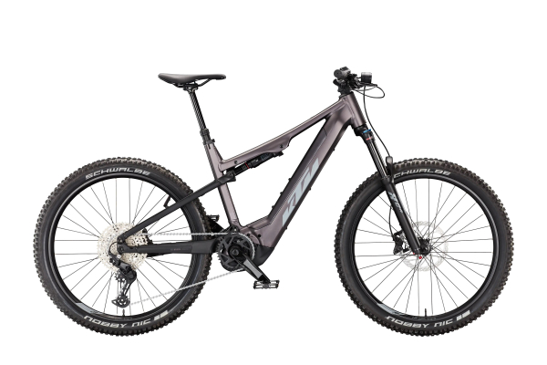 KTM Macina Lycan 773 L 27,5" 750Wh Elektromos Fully MTB Kerékpár - Elderberry+Black Matt - lila