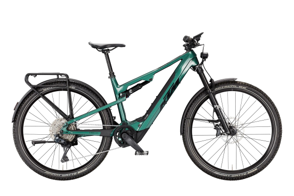 KTM Macina Chacana 891 LFC Di2 29" 800Wh Elektromos Fully MTB Kerékpár - Oxygen Green - zöld