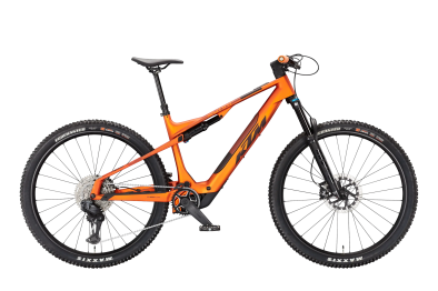 KTM Macina Scarp SX Master Di2 29 400Wh Elektromos Fully MTB Kerékpár - Burnt Orange Matt - narancssárga