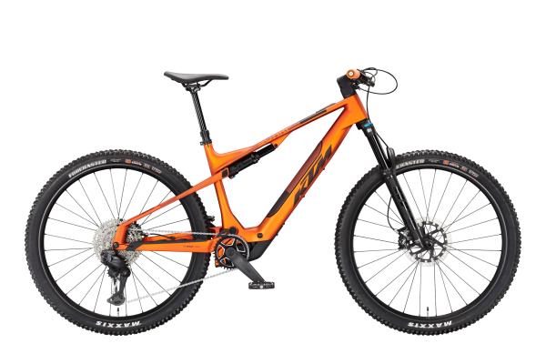 KTM Macina Scarp SX Master Di2 29" 400Wh Elektromos Fully MTB Kerékpár - Burnt Orange Matt - narancssárga