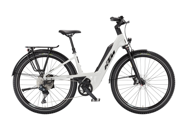 KTM Macina Every 830 Di2 Unisex 29" 800Wh Elektromos MTB Kerékpár - White - fehér