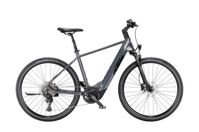 KTM Macina Cross CX 820 L 800Wh Elektromos Trekking Kerékpár - Flaming Grey - szürke