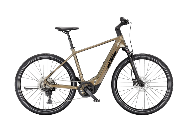 KTM Macina Cross CX 820 800Wh Elektromos Trekking Kerékpár - Olive Pearl - zöld