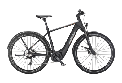 KTM Macina Cross CX 510 LFC Lady 500Wh Elektromos Trekking Kerékpár - Black Matt - fekete